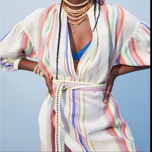 Lemlem by Liya Kebede x H&M kaftan dress sz XS but loose fit so can also fit S/M